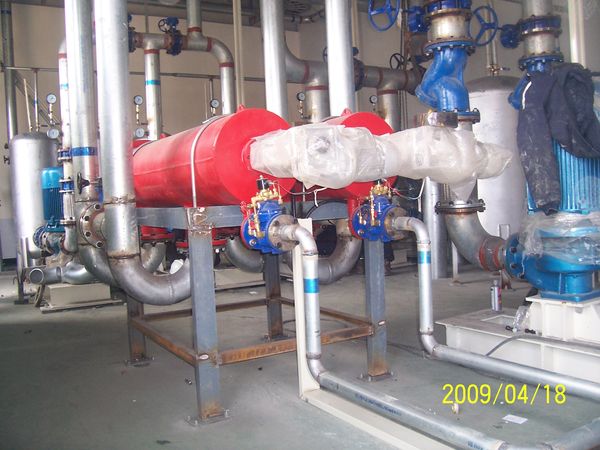 全自動反沖洗過濾器來減緩水資源下降的速度